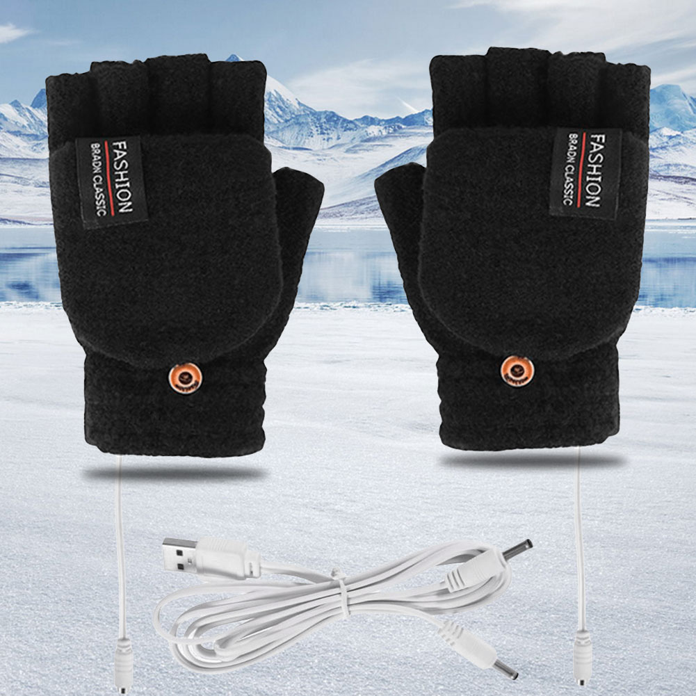 Hand Warmer Electric - Guantes térmicos de doble cara, lavables