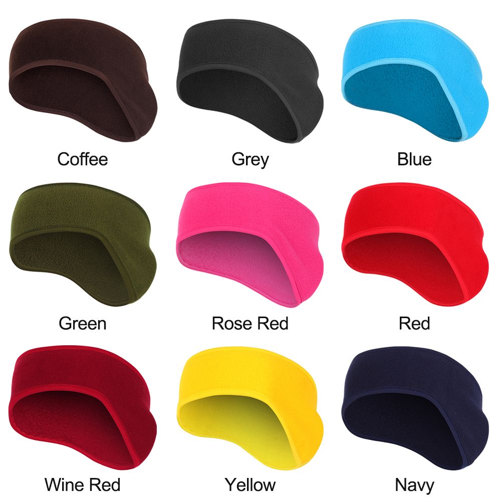 1 unidad de diadema para el ca - Fleece Ear Warmer Band reseña y precio