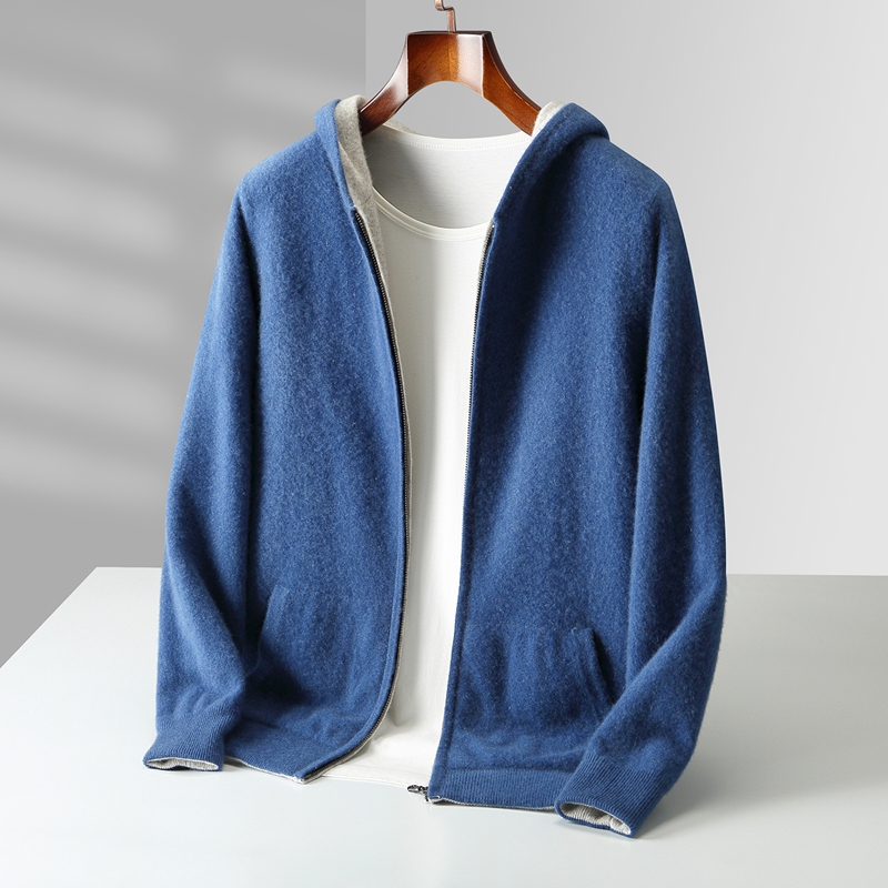 Otoño e Invierno nuevos hombre - Wool Coat Peacoat reseña y precio