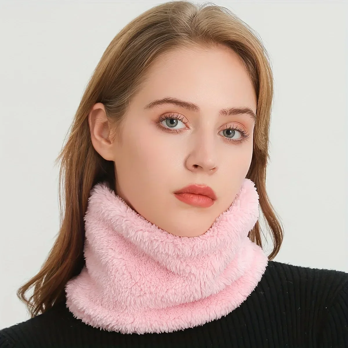Bufanda infinita de felpa a pr - Neck Gaiter Fleece reseña y precio