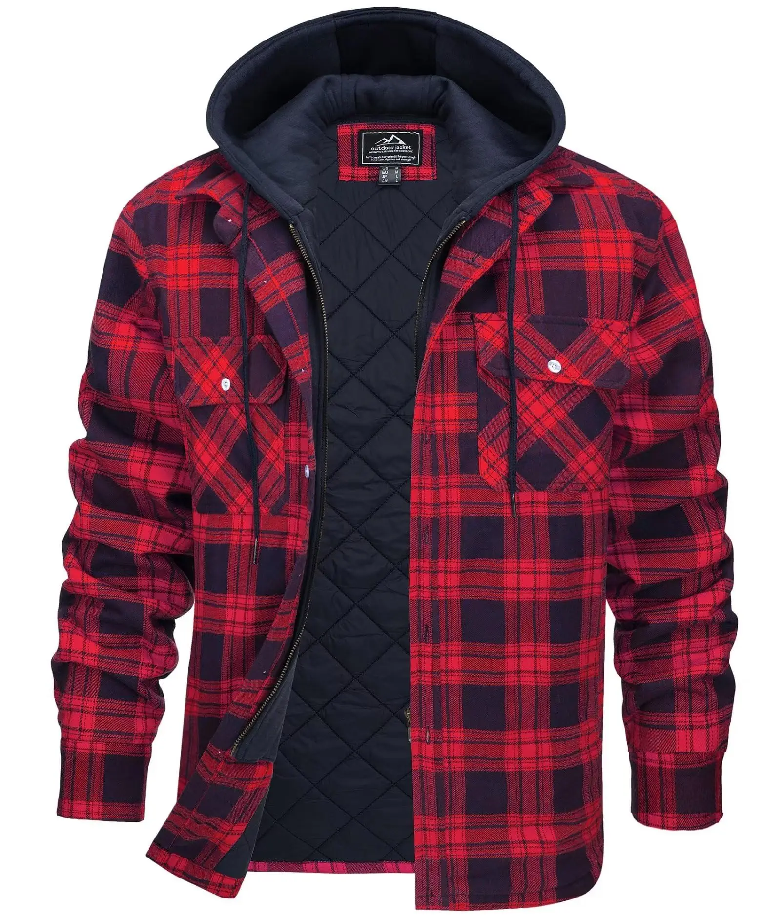 Camisa Chaqueta de Franela par - Flannel Shirt Lined reseña y precio